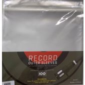 Clear Resealable LP Outer Sleeve